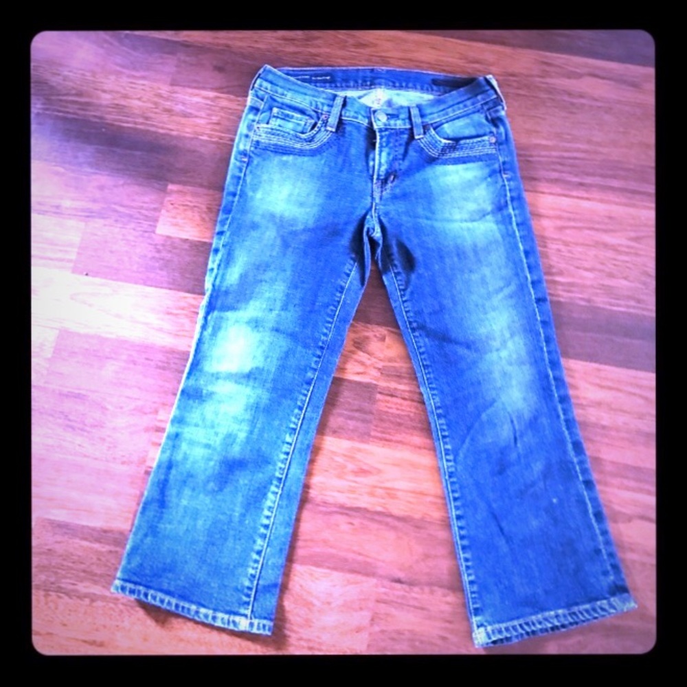 Citizens of Humanity jeans size 28 denim, pants cropped flare EUC